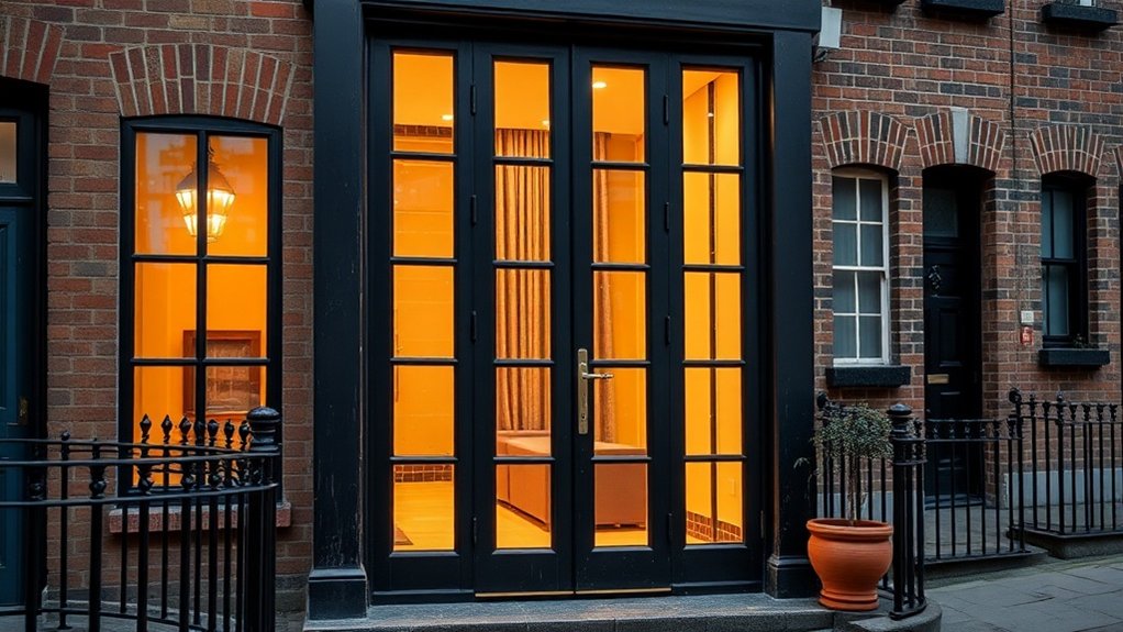 Glass Panel Doors Blackheath