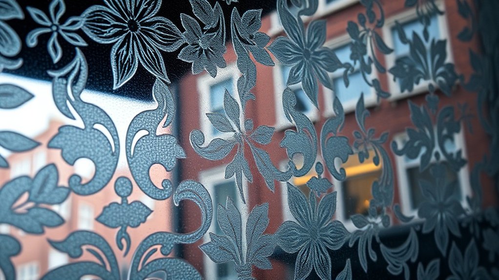 Patterned Decorative Glass Blackheath