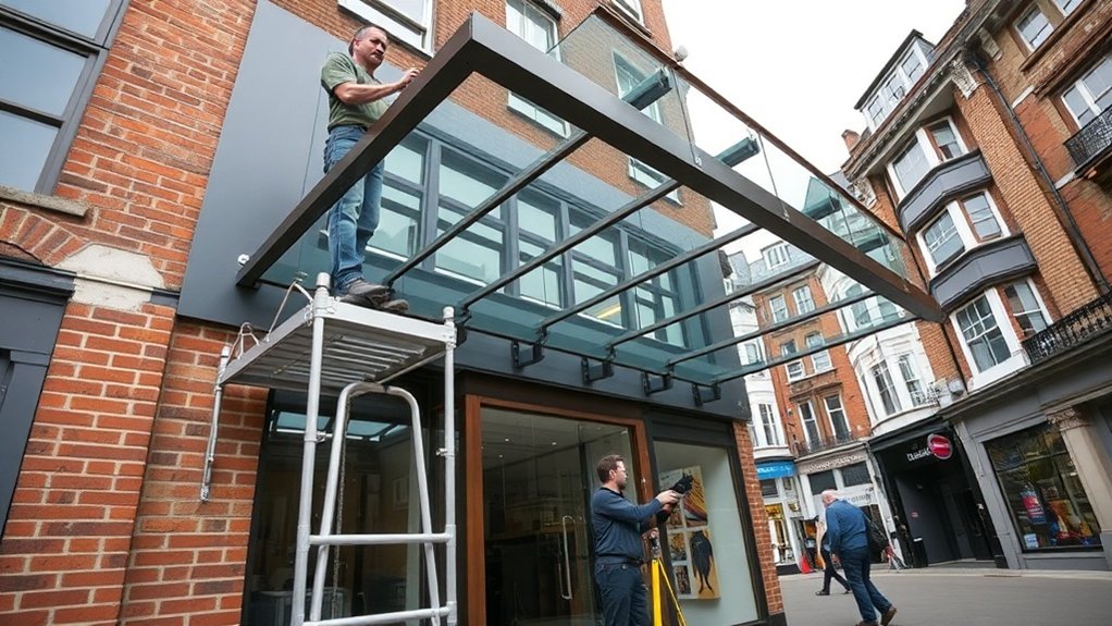 Shopfront Canopy Blackheath